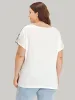 Boho Print Batwing Sleeve Crew Neck T-shirt sold by Bloomchic