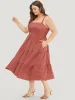Solid Textured Pocket Flutter Tiered Cami Dress sold by Bloomchic
