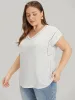 Plain Cut Out Heather T-shirt sold by Bloomchic