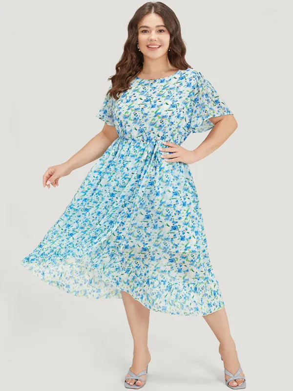 CLEMENTINE DRESS - AZUL WILDFLOWER | Parallel