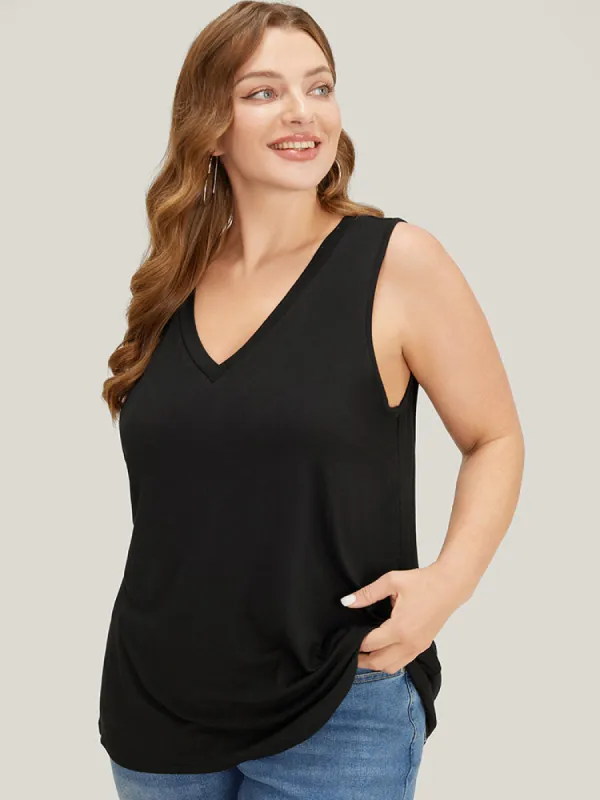 Supersoft Essentials Very Stretchy Sleeveless Tank Top sold by Bloomchic