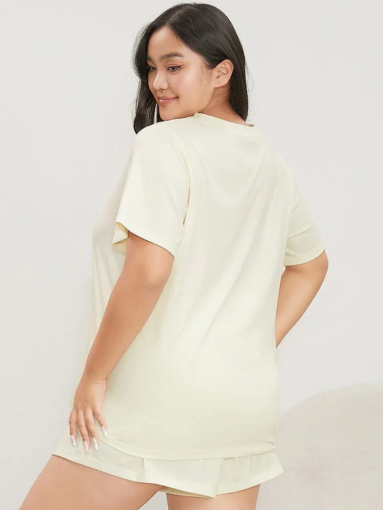 Moon And Star Round Neck Sleep Top sold by Bloomchic product image thumbnail 5