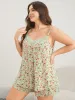 Ditsy Floral Contrast Lace Cami Top sold by Bloomchic