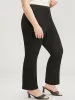 Plain Elastic Waist Bootcut Leggings sold by Bloomchic