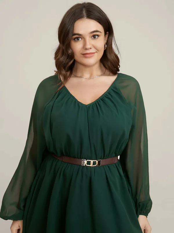 Square Buckle Symmetrical Elastic Belt sold by Bloomchic