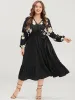 Floral Pocket Broderie Anglaise Lantern Sleeve Belted Flutter Dress sold by Bloomchic