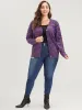 Space Dye Pointelle Knit Button Front Heather Cardigan sold by Bloomchic