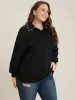 Solid Button Up Pearl Beaded Polo Neck Sweatshirt sold by Bloomchic