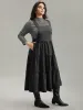 Static-Free Solid Ruffle Layered Hem Cami Dress sold by Bloomchic