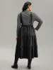 Static-Free Solid Ruffle Layered Hem Cami Dress sold by Bloomchic