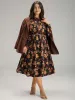 Supersoft Essentials Floral Print Mock Neck Dress sold by Bloomchic