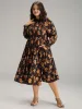 Supersoft Essentials Floral Print Mock Neck Dress sold by Bloomchic