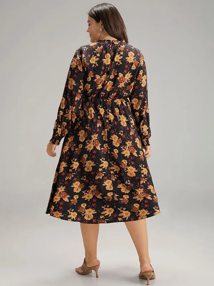 Supersoft Essentials Floral Print Mock Neck Dress sold by Bloomchic product image thumbnail 2