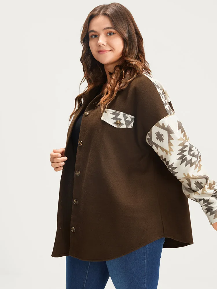 Bandana Button Up Pocket Shirt sold by Bloomchic product image thumbnail 4