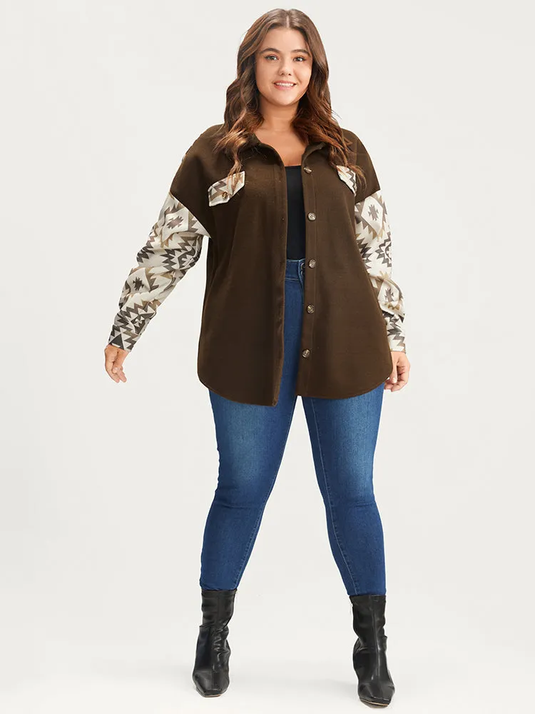 Bandana Button Up Pocket Shirt sold by Bloomchic product image thumbnail 2