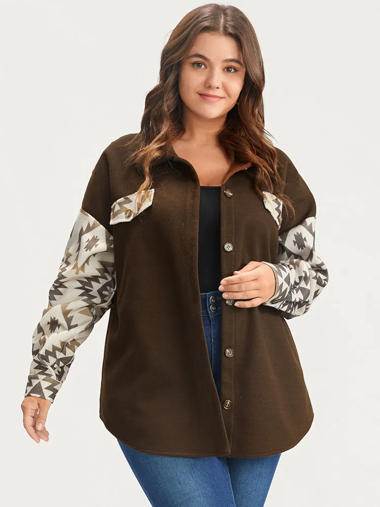 Bandana Button Up Pocket Shirt sold by Bloomchic product image thumbnail 3