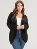 Solid Ruffle Sleeve Lace Trim Coat sold by Bloomchic