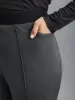 Seamed Front Color Contrast Flared Pants sold by Bloomchic