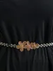 Gold Floral Buckle Belt sold by Bloomchic