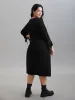 Color Block Tie-Knot Fitted Midi Dress sold by Bloomchic