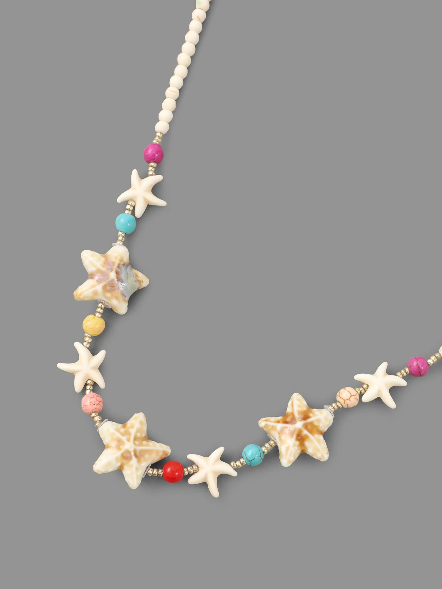 Seashore Multi-Color Necklace sold by Bloomchic product image thumbnail 3
