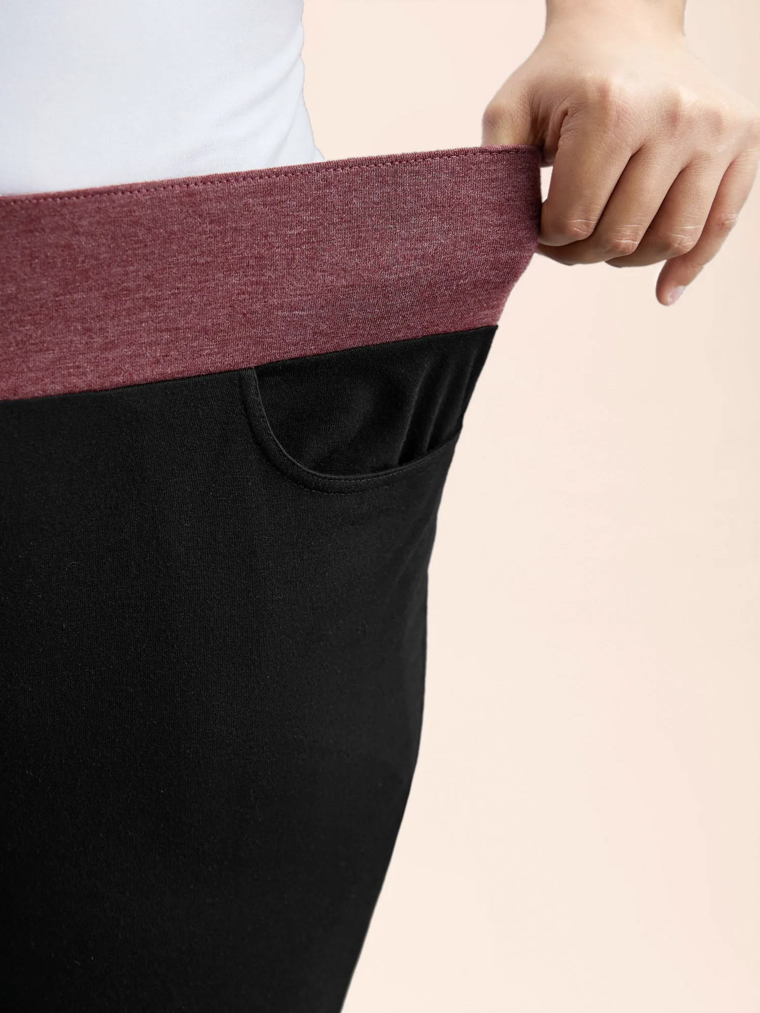 Color-Block Mid Rise Tight Pants sold by Bloomchic product image thumbnail 5