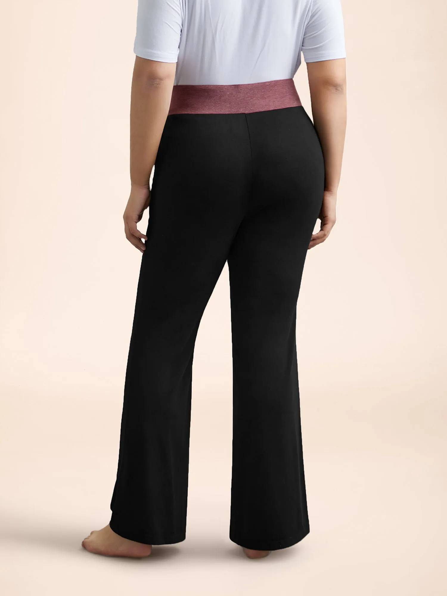 Color-Block Mid Rise Tight Pants sold by Bloomchic product image thumbnail 2