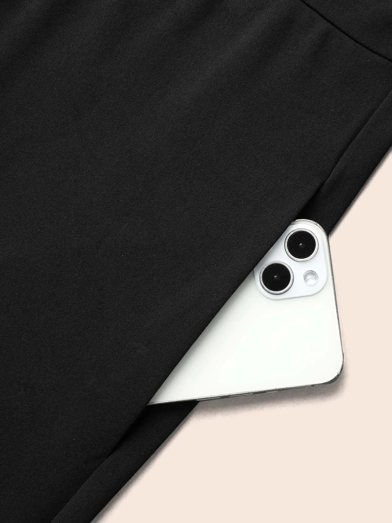 Floral Mesh Sleeve Pockets Straight-Leg Jumpsuit sold by Bloomchic product image thumbnail 5