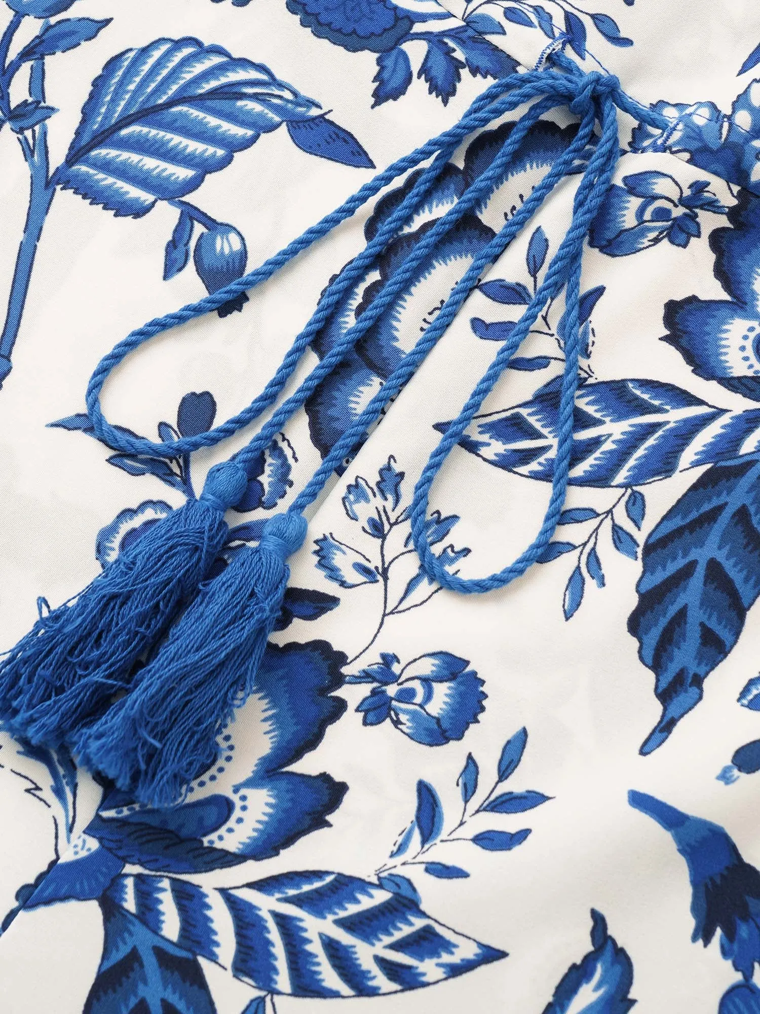 Bandana Print Pocket Tassels Drawstring Cami Jumpsuit sold by Bloomchic product image thumbnail 5