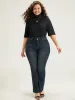 Cotton Plain Basic Turtleneck T-shirt sold by Bloomchic