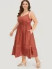 Solid Crochet Lace Gathered Wrap Shirred Cami Dress sold by Bloomchic