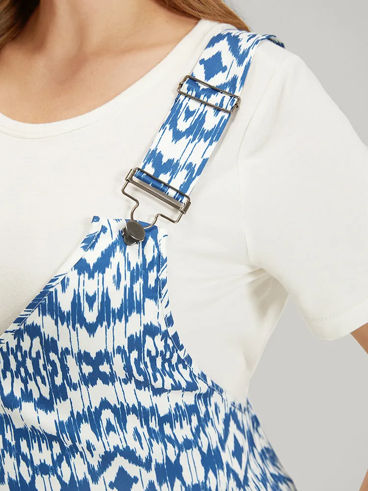 Bandana Print Pocket Overall Cami Jumpsuit sold by Bloomchic product image thumbnail 5