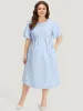 Striped Patchwork Gathered Pocket Midi Dress sold by Bloomchic