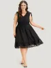 Plain Shirred V Neck Pocket Drawstring Sleeveless Dress sold by Bloomchic
