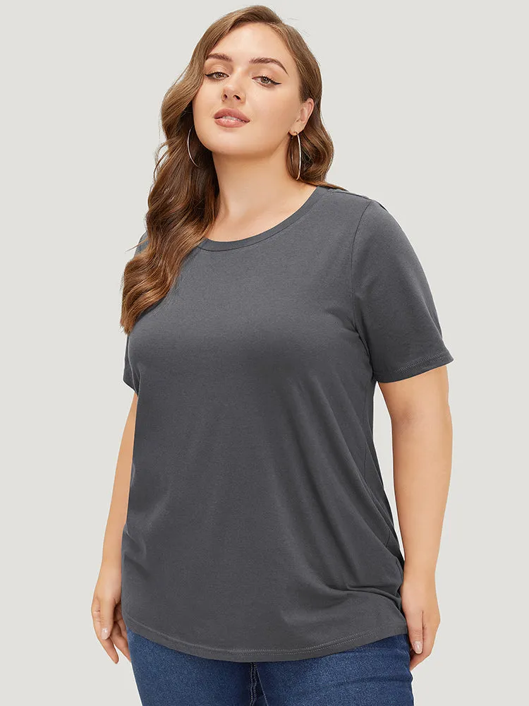 Sun & Moon Print Graphic Round Neck T-shirt sold by Bloomchic product image thumbnail 2