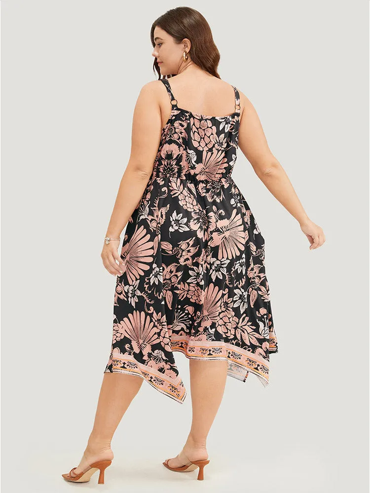 Bandana Print Hanky Hem Pocket Cami Dress sold by Bloomchic product image thumbnail 2