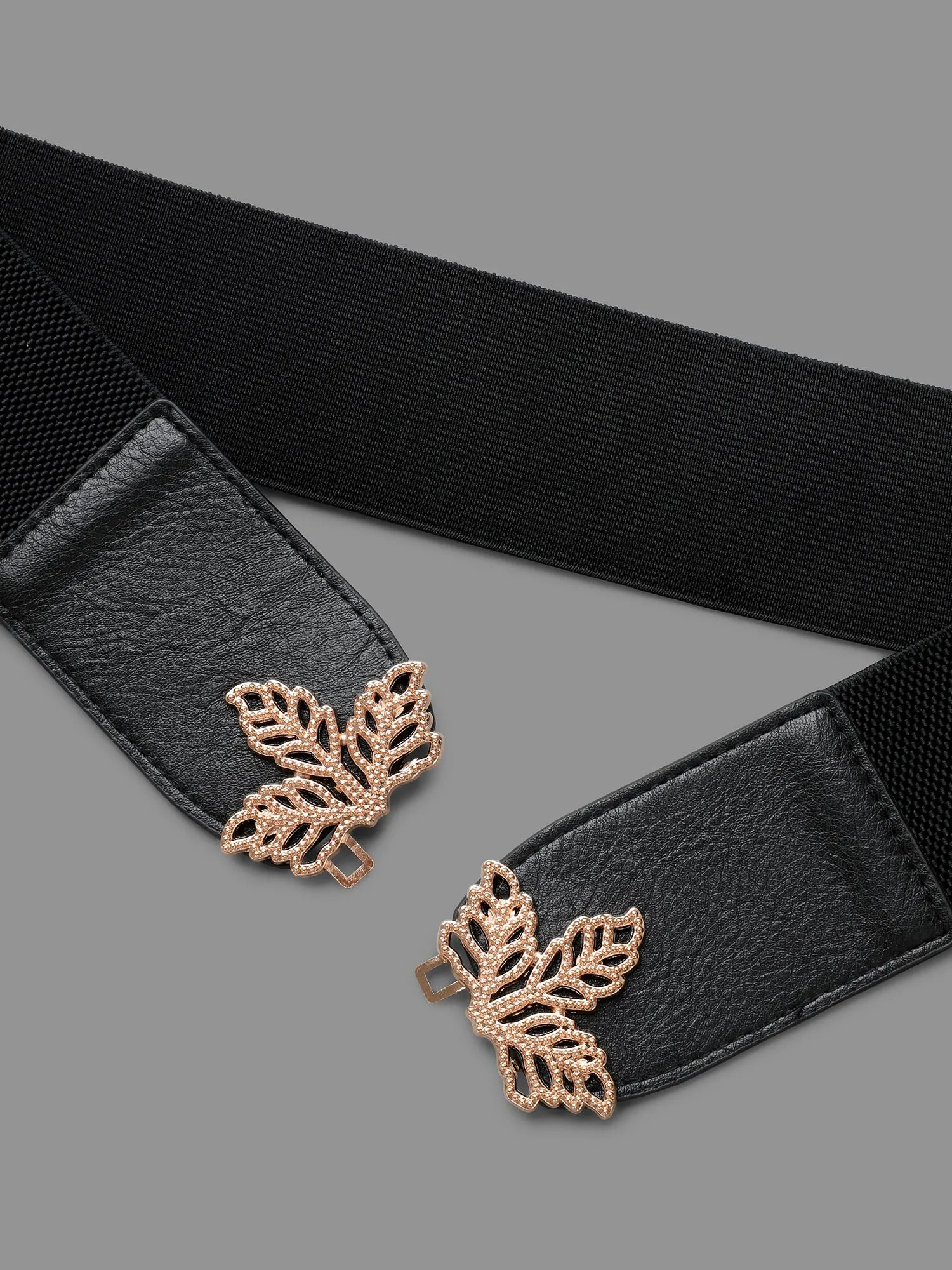 Maple Leaf Buckle Wide Belt sold by Bloomchic product image thumbnail 4