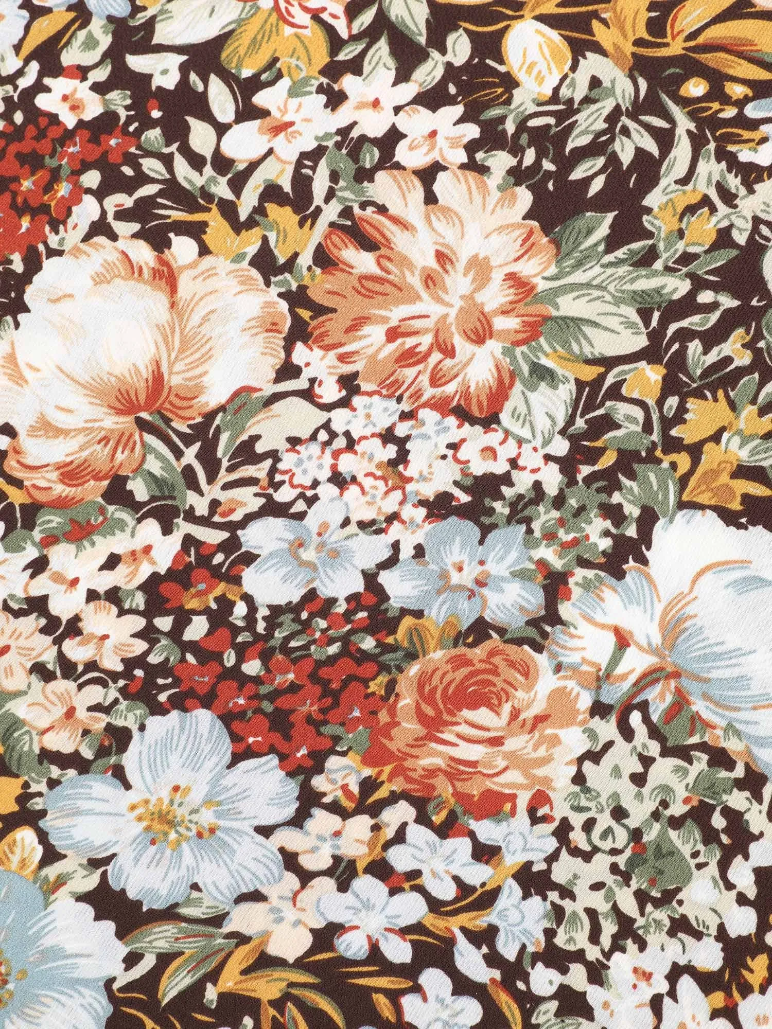 Floral Print Stretchy-Waist Midi Skirt sold by Bloomchic product image thumbnail 2