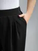 Stretchy-Waist Straight Leg Pants sold by Bloomchic