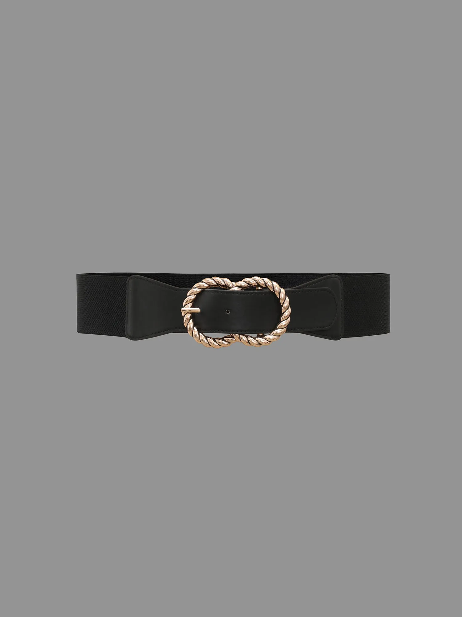 Ring Buckle Gold-Tone Wide Belt sold by Bloomchic product image thumbnail 2