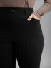 No-Waist Gap Decorative Placket Skinny Pants sold by Bloomchic