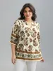 Floral Print Notched Collar Shirt sold by Bloomchic