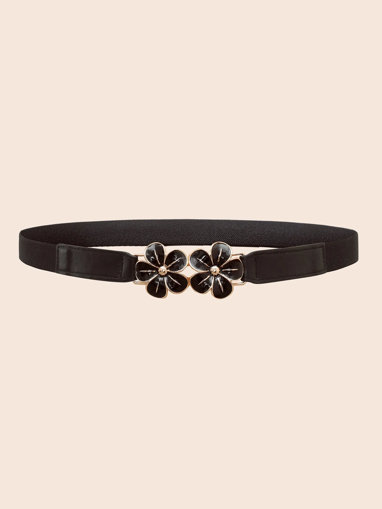 Floral Buckle Thin Strap Belt sold by Bloomchic product image thumbnail 2