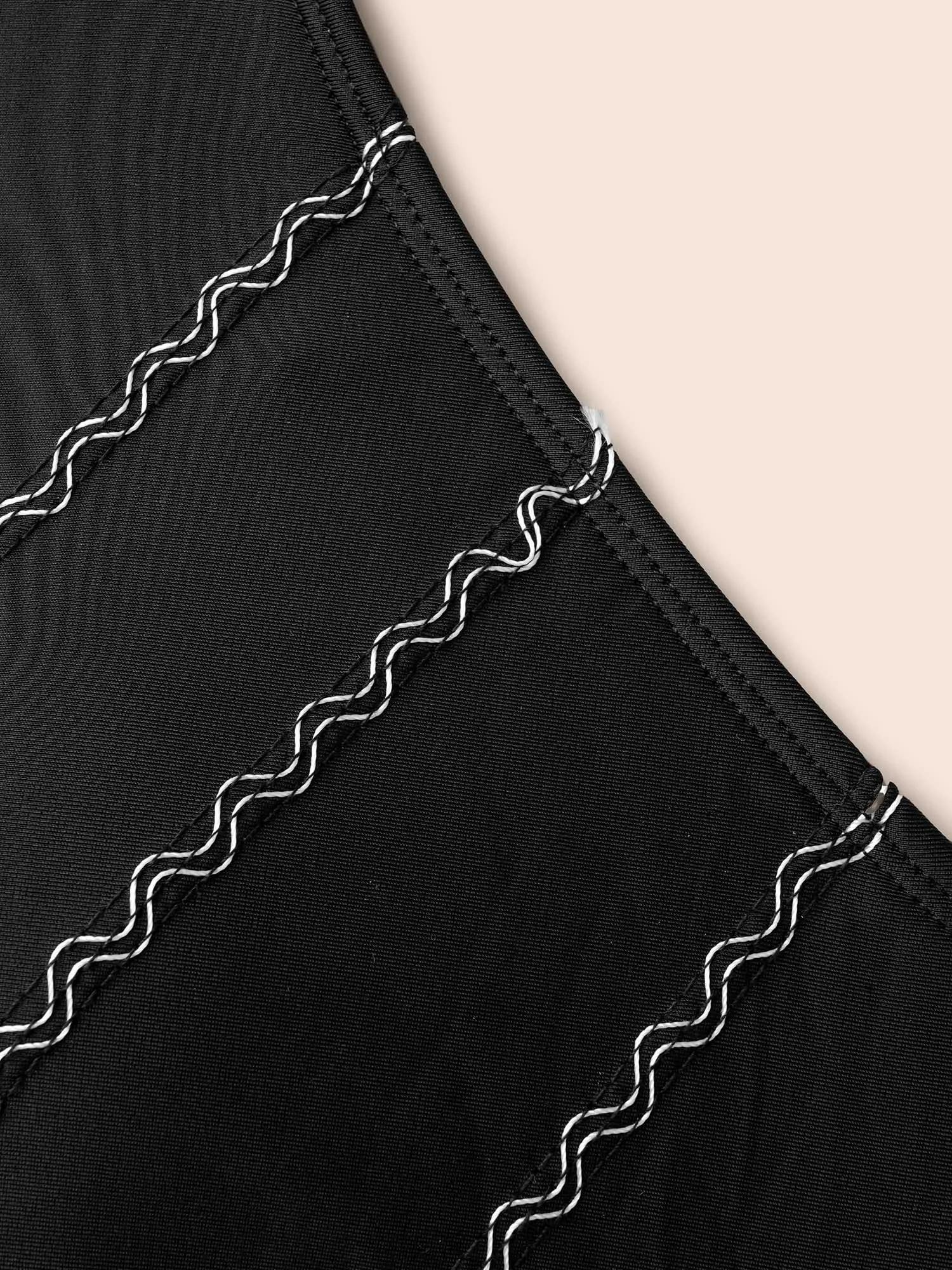 Embroidered Surplice Neck Adjustable Swim Top sold by Bloomchic product image thumbnail 5