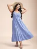 Striped Smocked Tiered Maxi Dress sold by Bloomchic