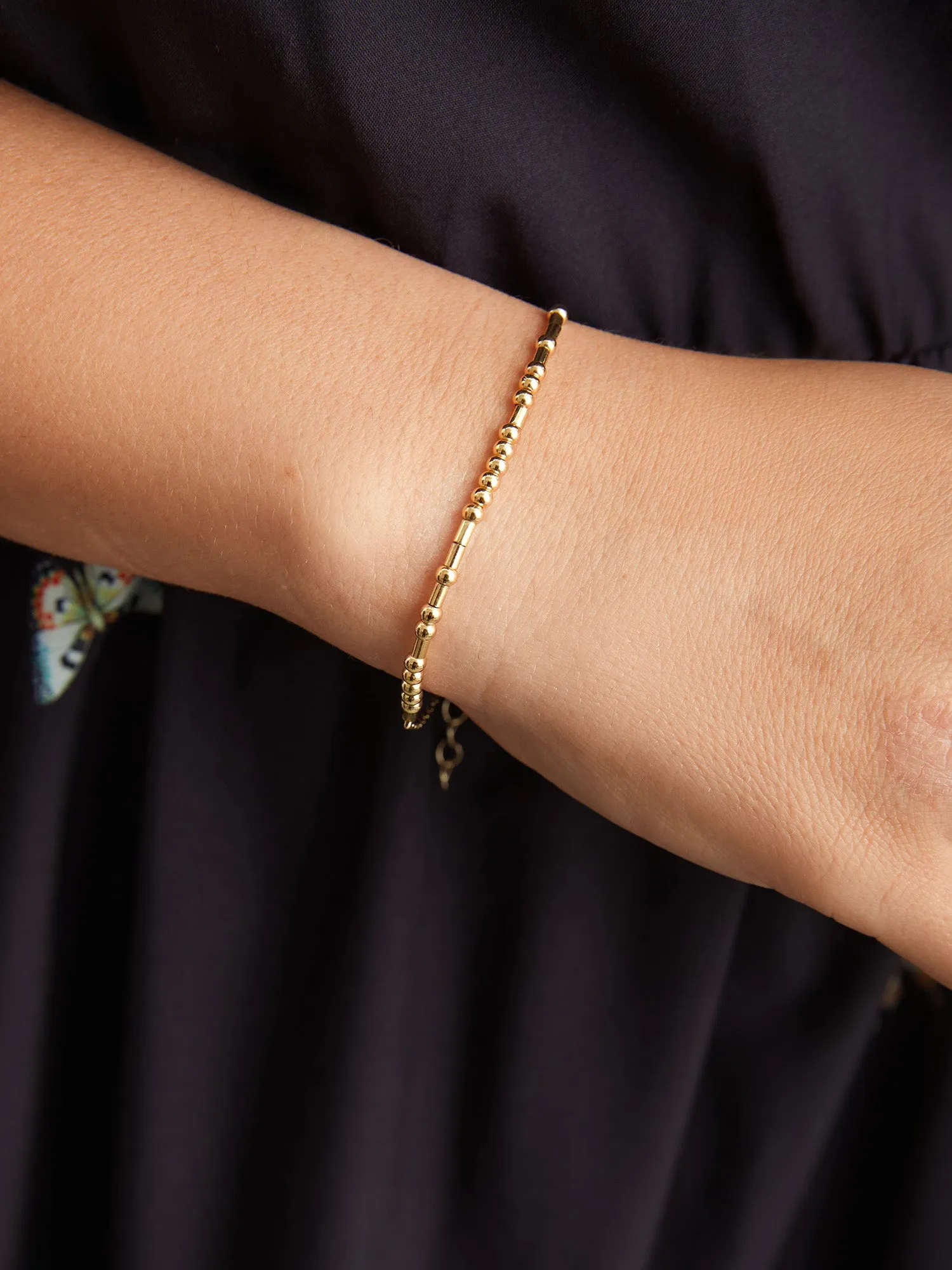 Everyday Gold-Tone Bracelet sold by Bloomchic