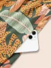 Tropical Flowers Tiered Pockets Midi Dress sold by Bloomchic