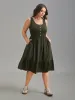 Supersoft Stretchy Waist Pockets Midi Dress sold by Bloomchic