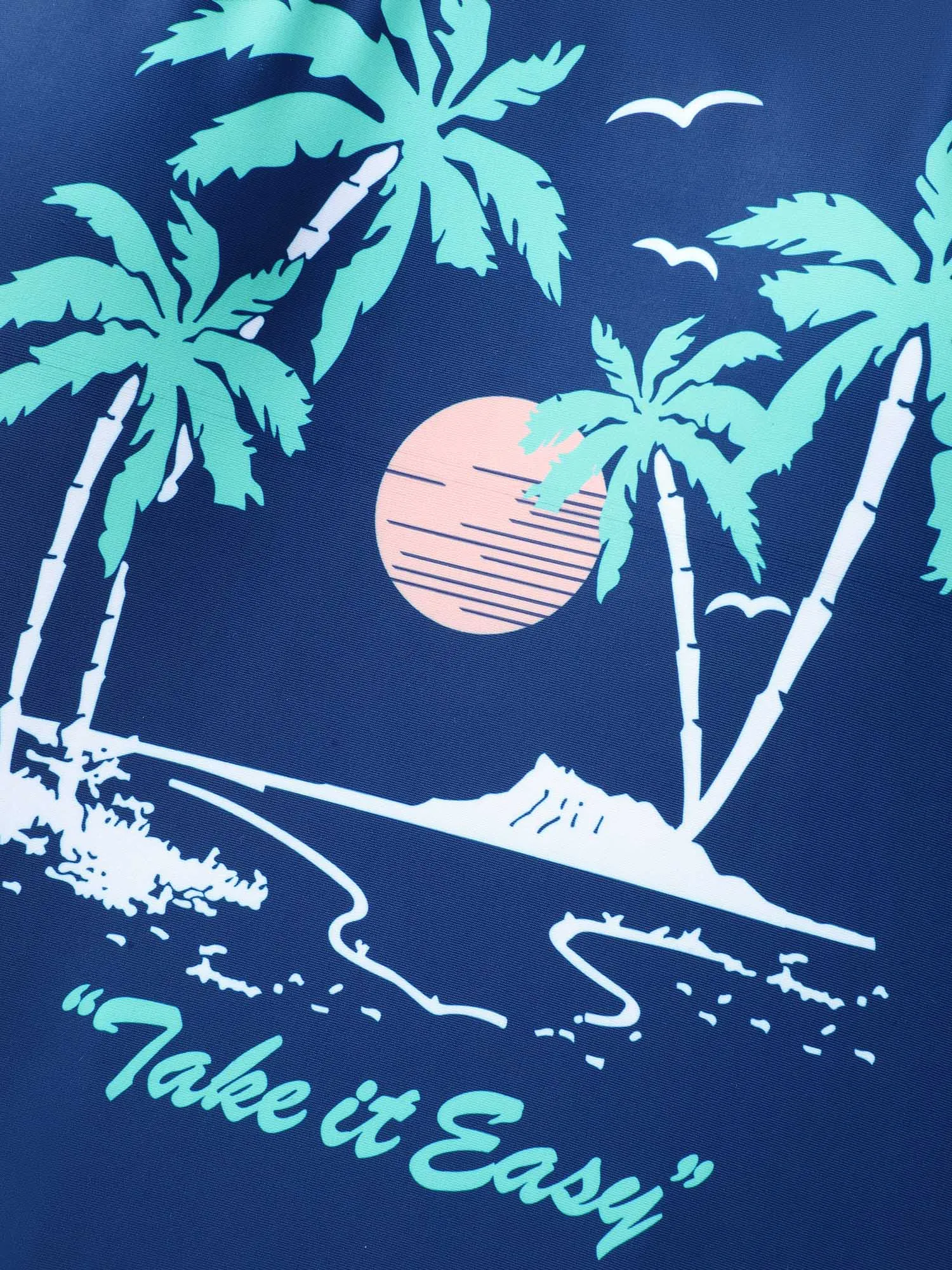 Island Print Non-Removable Cups Swim Top sold by Bloomchic product image thumbnail 5