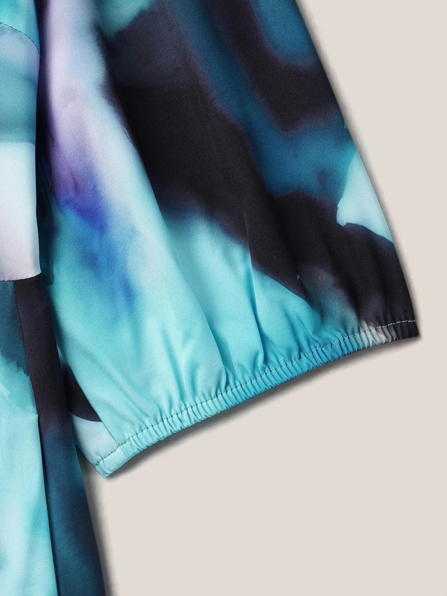 Tie-Dye Placket V-Neck Midi Dress sold by Bloomchic product image thumbnail 5